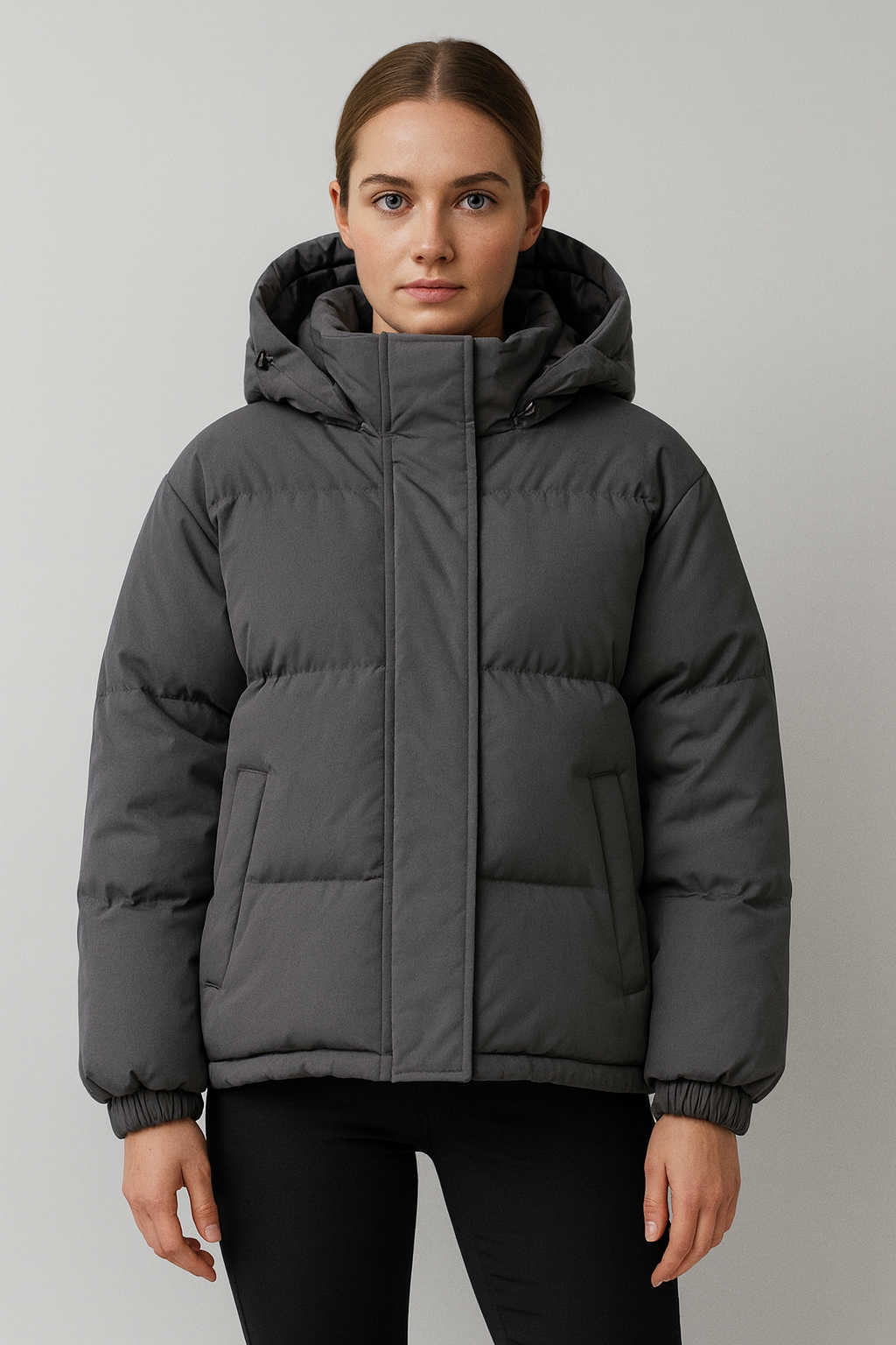 Hooded Puffer Winter Coat for Women