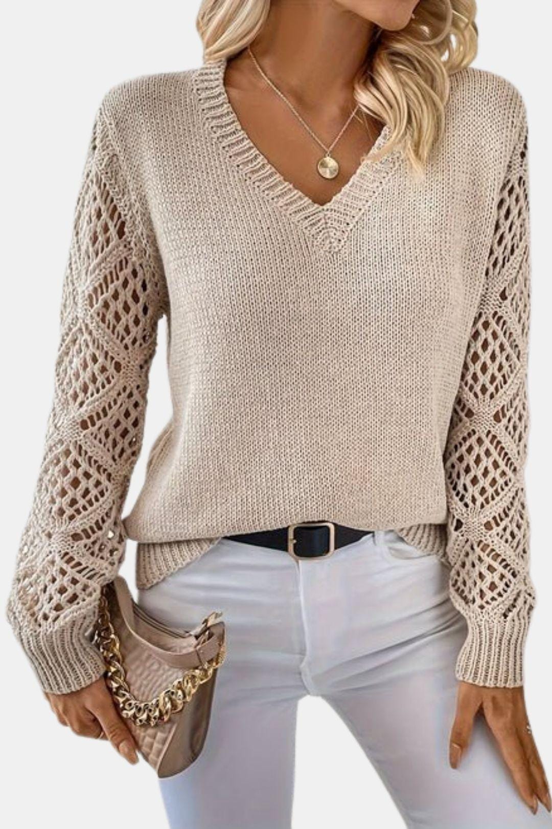 V-Neck Sweater for Women