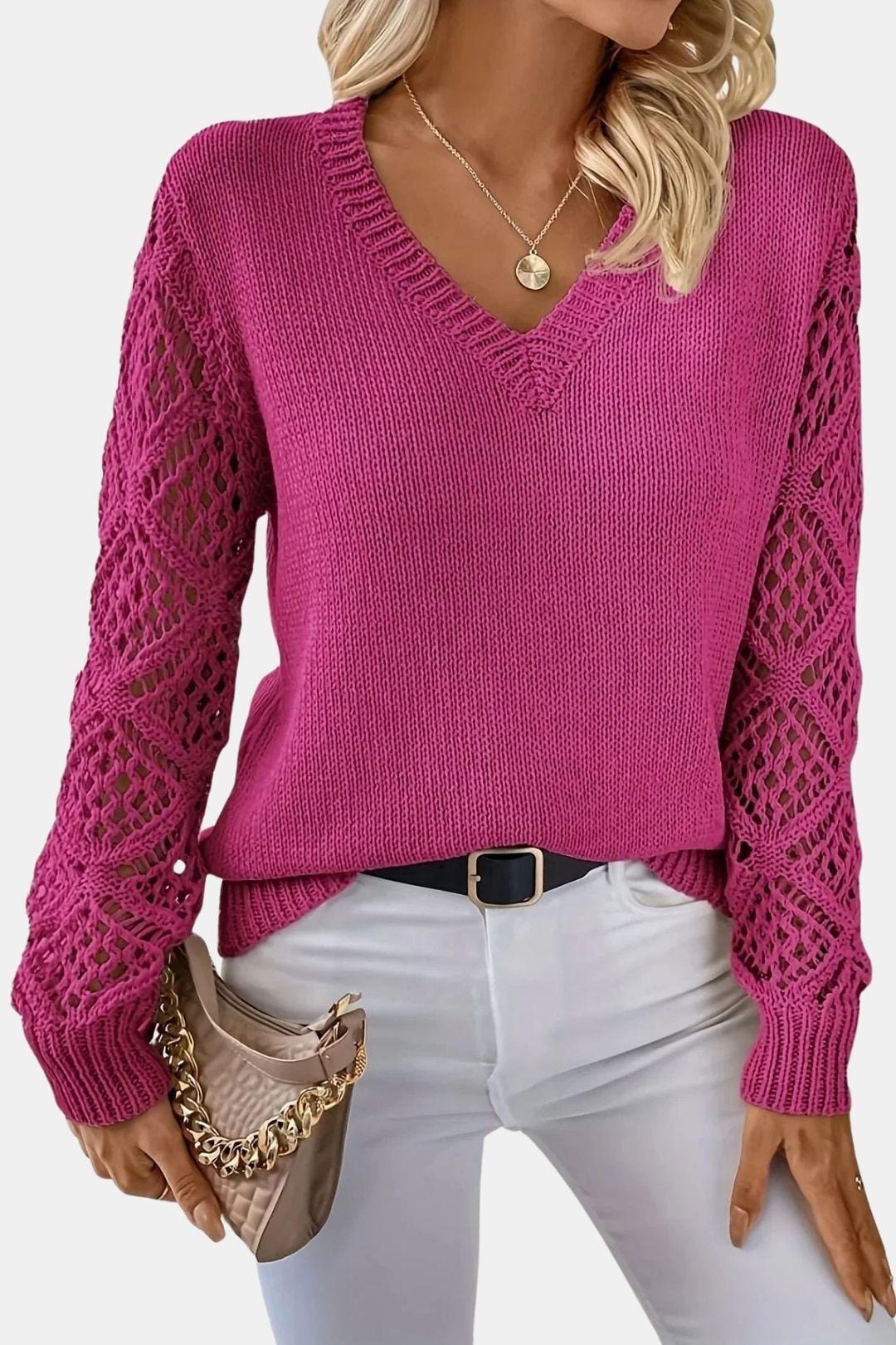 V-Neck Sweater for Women
