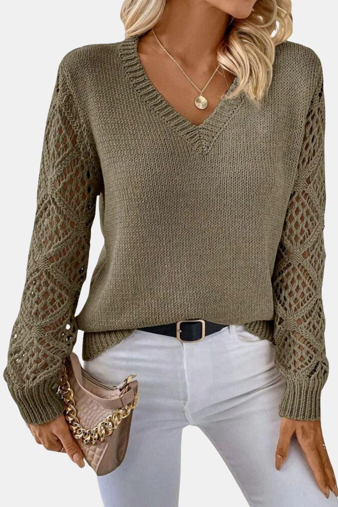 V-Neck Sweater for Women