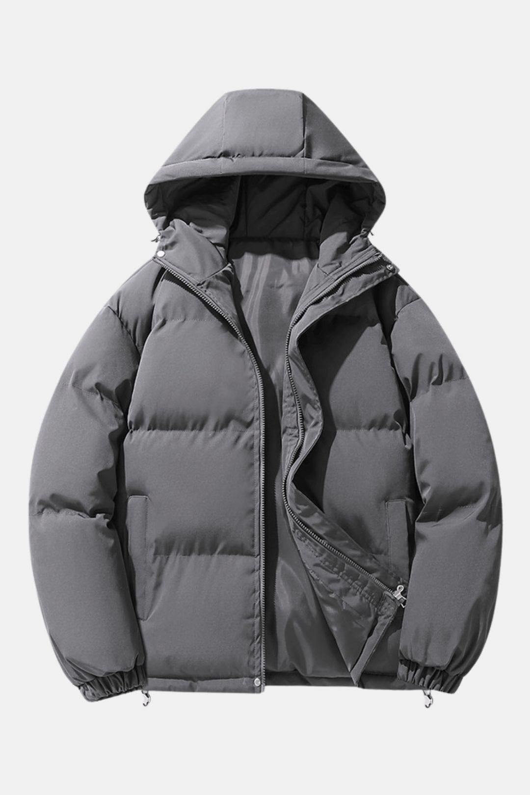 Hooded Puffer Winter Coat for Women