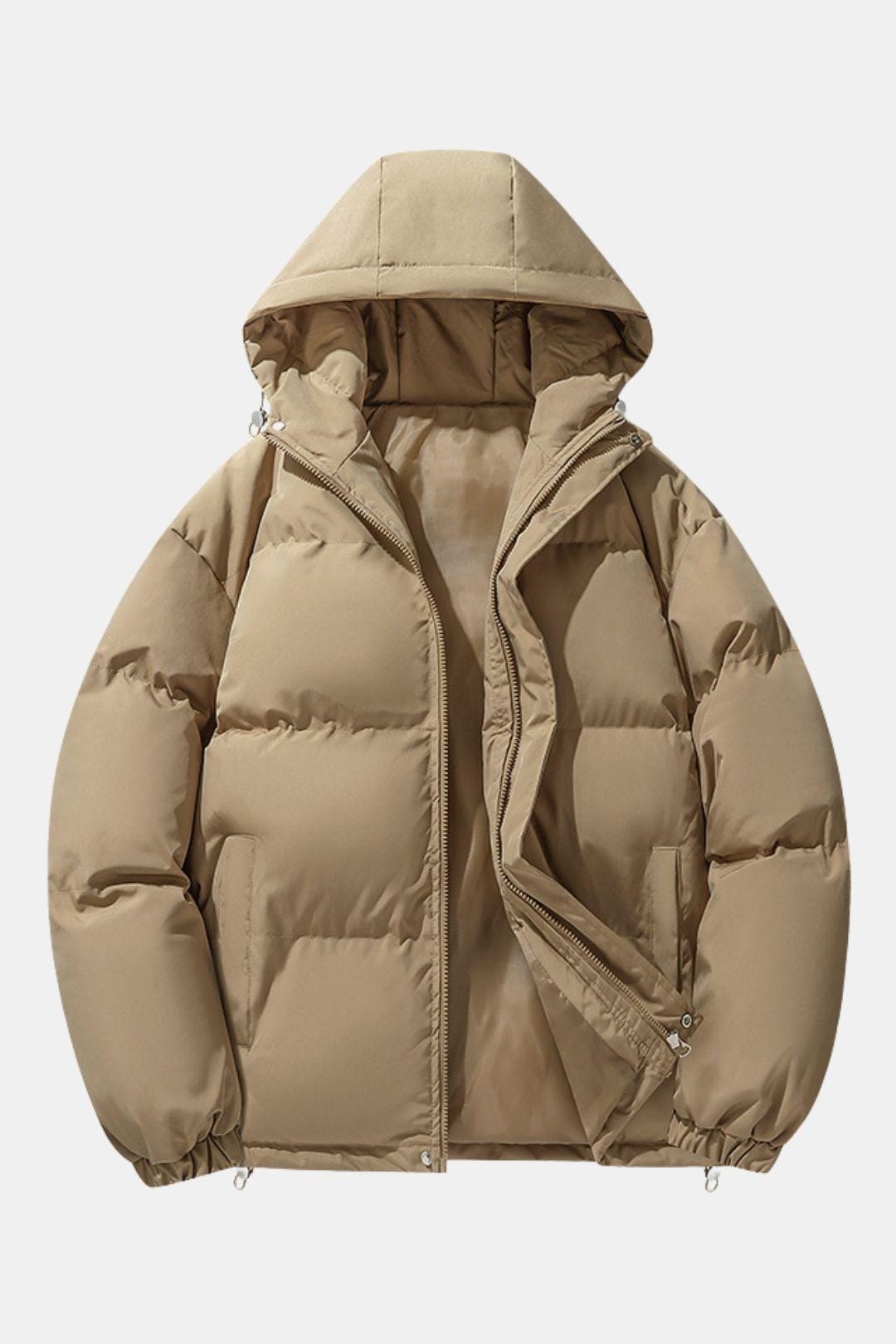 Hooded Puffer Winter Coat for Women