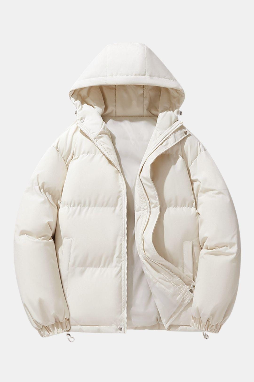 Hooded Puffer Winter Coat for Women