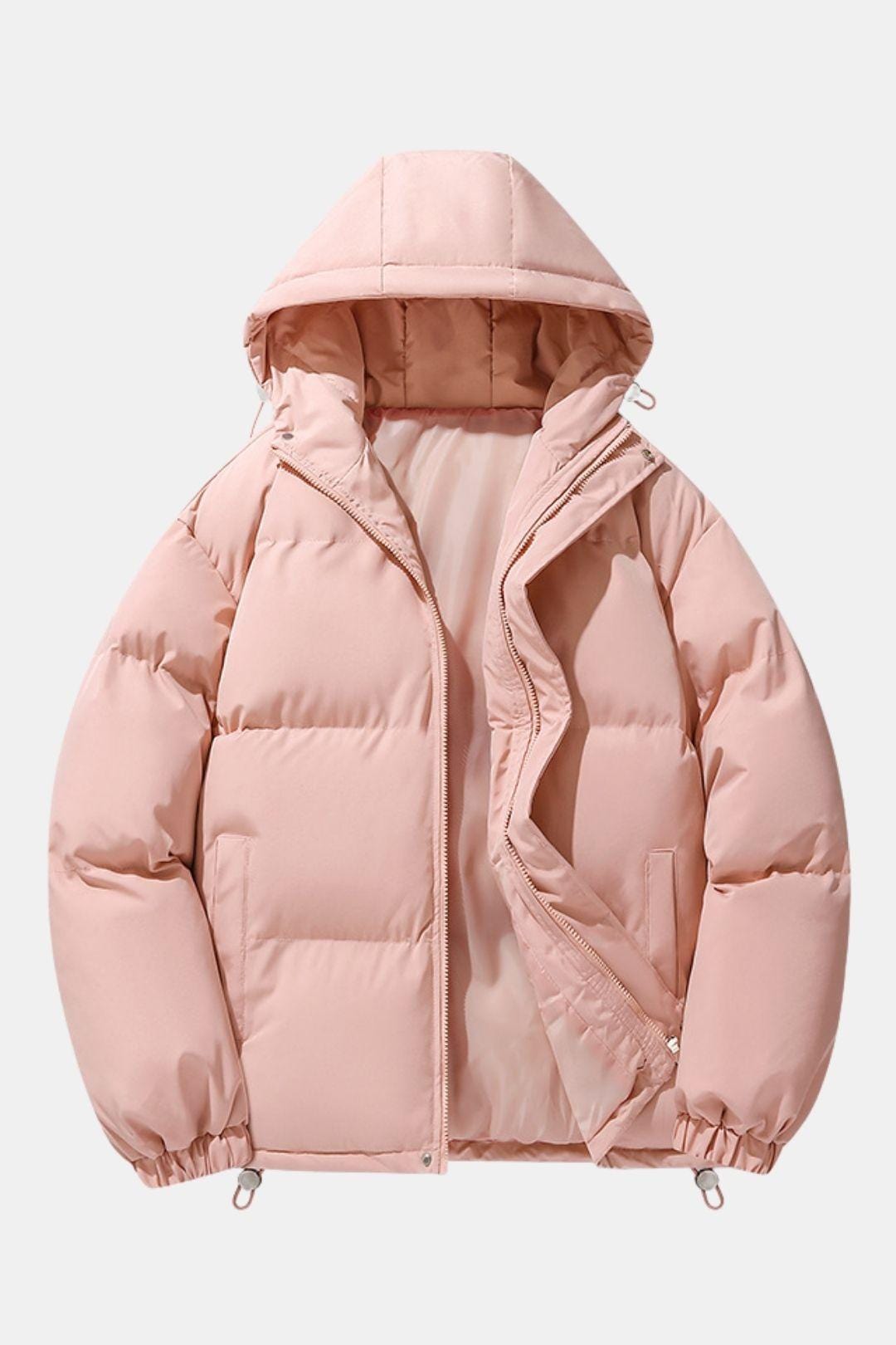 Hooded Puffer Winter Coat for Women