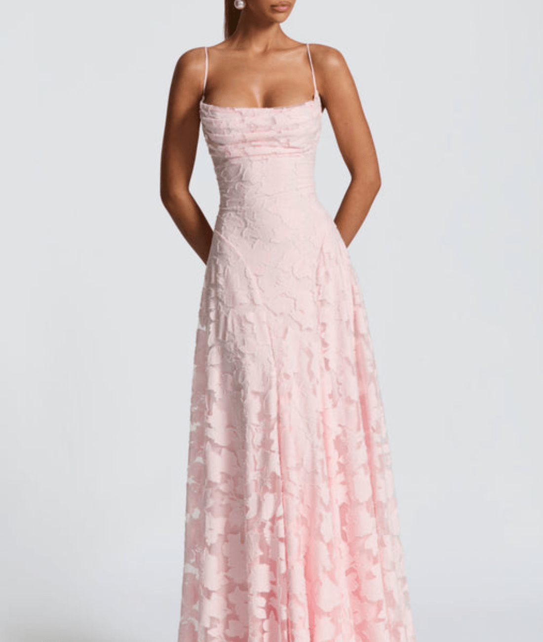 Floral Pattern Sleeveless Maxi Dress for Women