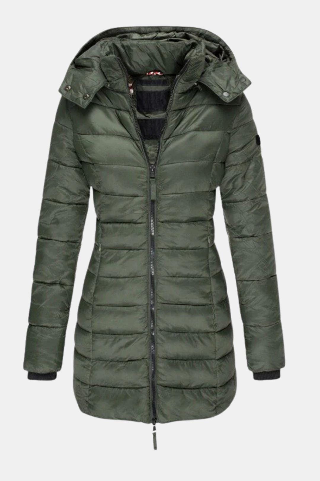 Long Down Winter Jacket for Women