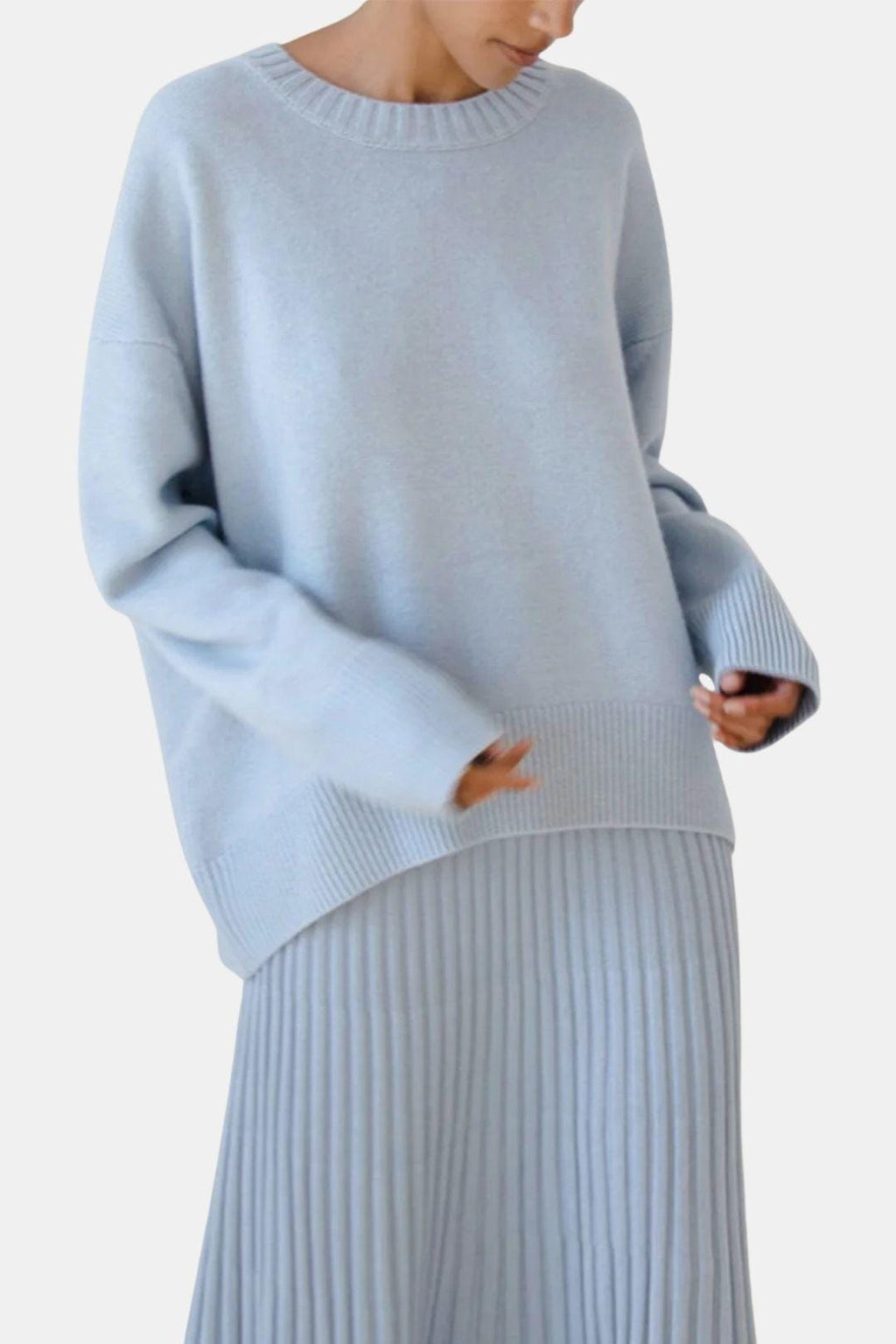 Candyfloss Oversized Pullover Sweater for Women