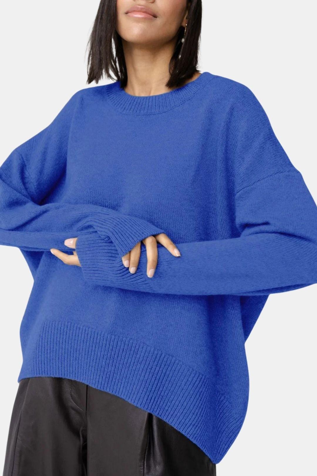 Candyfloss Oversized Pullover Sweater for Women