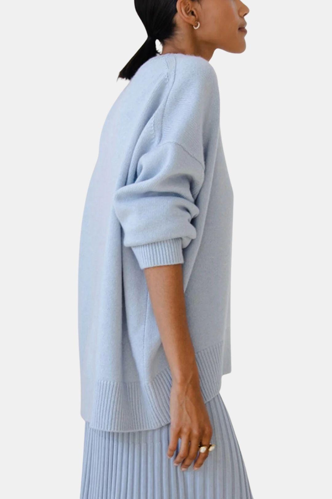 Candyfloss Oversized Pullover Sweater for Women