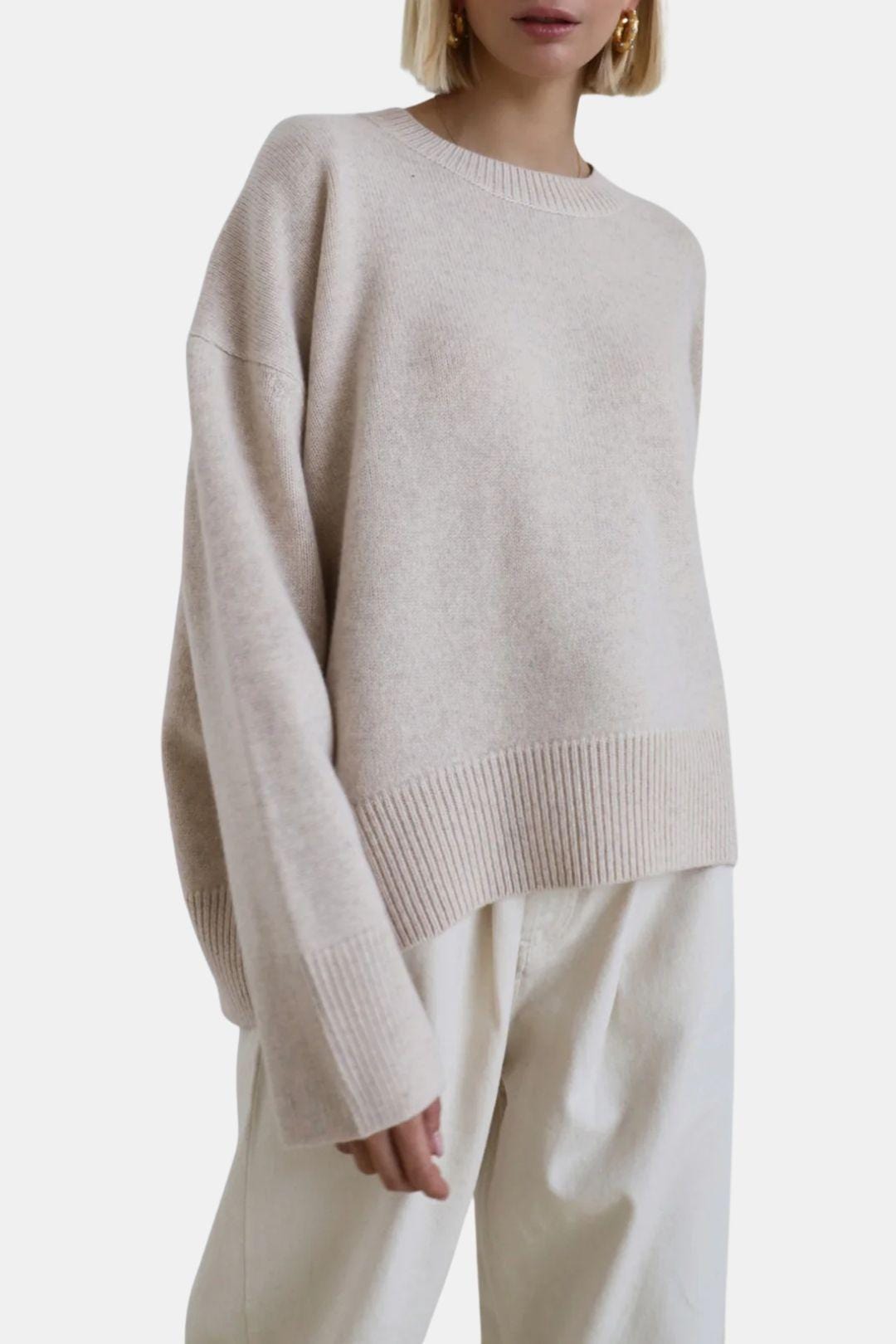 Candyfloss Oversized Pullover Sweater for Women