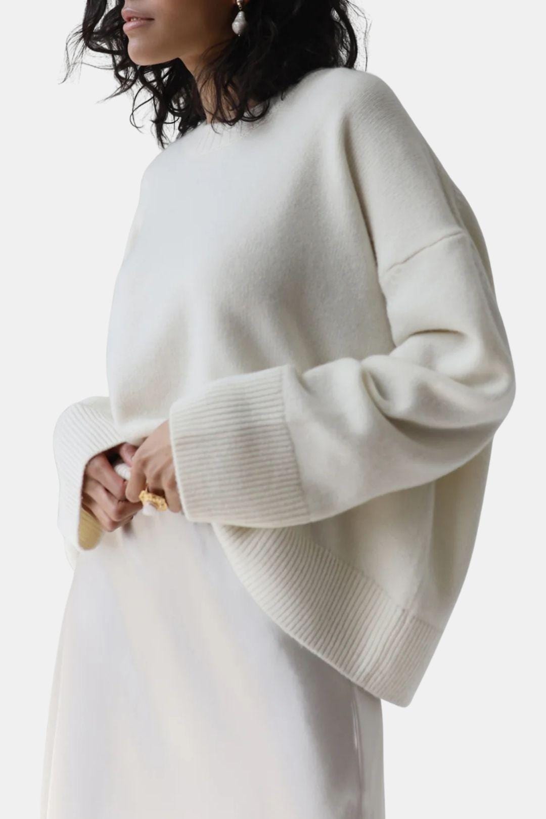 Candyfloss Oversized Pullover Sweater for Women