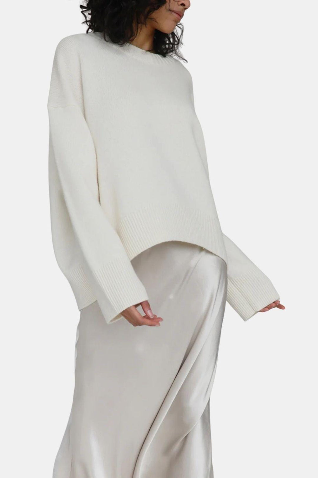 Candyfloss Oversized Pullover Sweater for Women