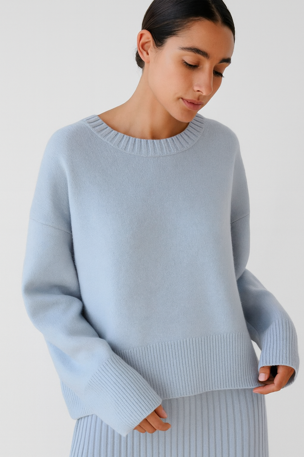 Candyfloss Oversized Pullover Sweater for Women