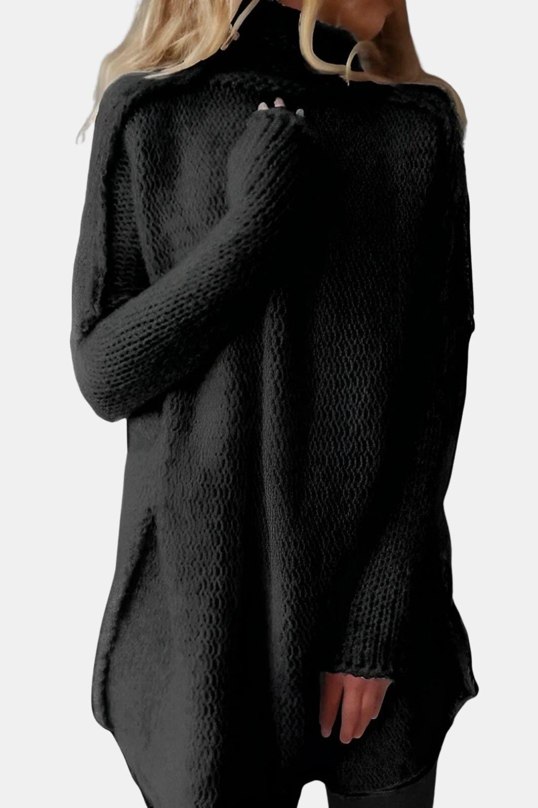 Long Knitted Winter Sweater for Women