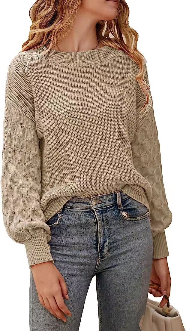 Chunky Knit Sweater for Women