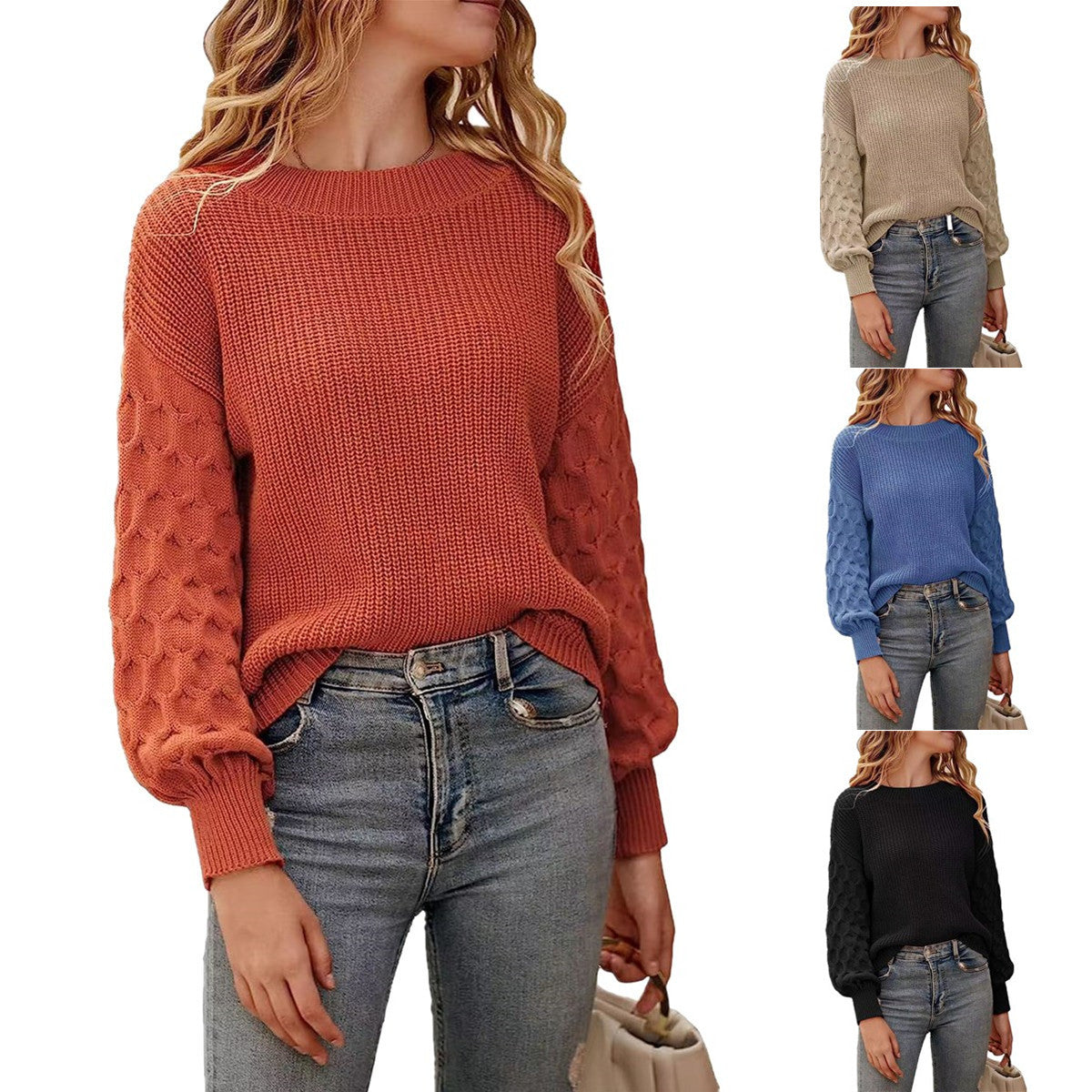 Chunky Knit Sweater for Women