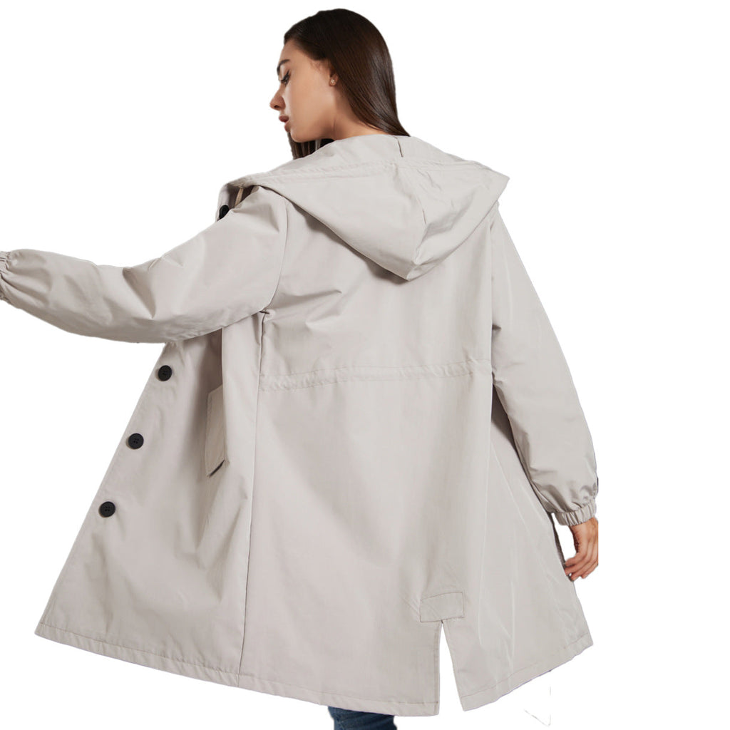 Waterproof Rain Jacket with Hood for Women