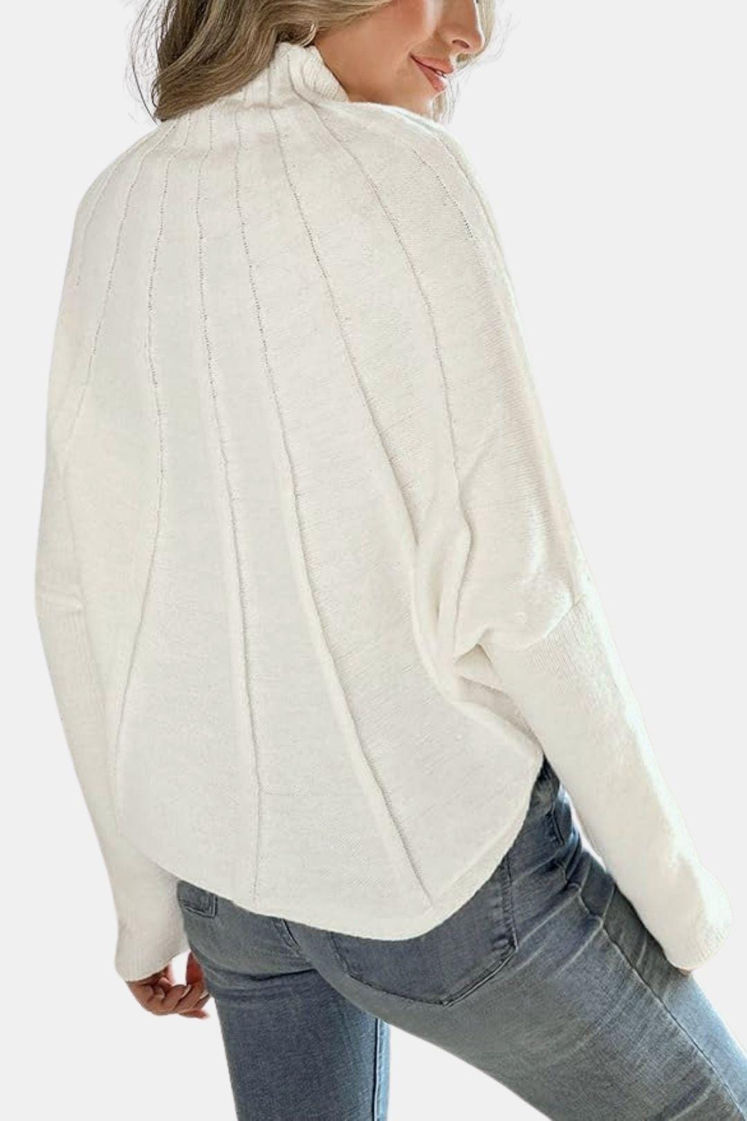 Dolman-Sleeve Sweater for Women